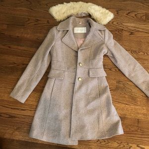 Pink tweed Jessica’s Simpson coat